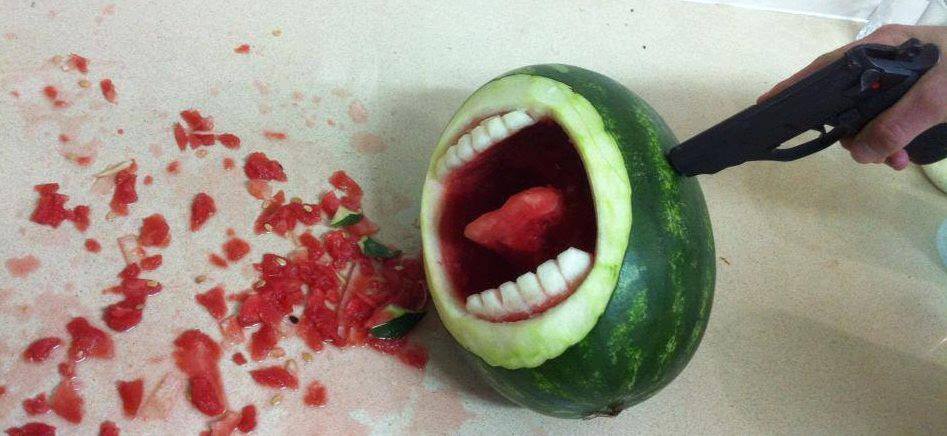 Watermelon can not take anymore